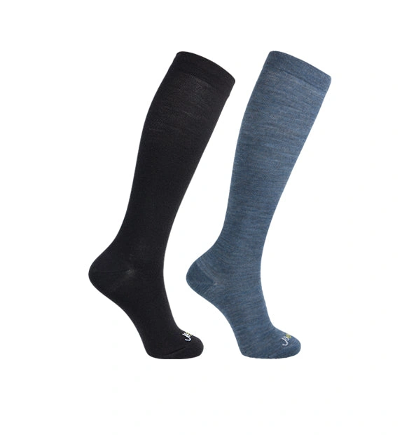 Merino Wool Compression Socks: 80% Comfort, 15-20mmHg - Perfect for Everyday!